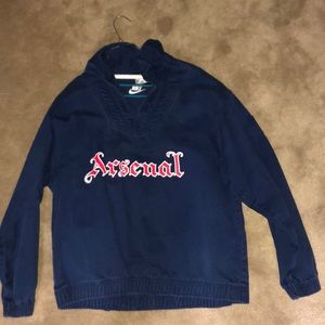 Vintage Nike Arsenal Denim Pullover